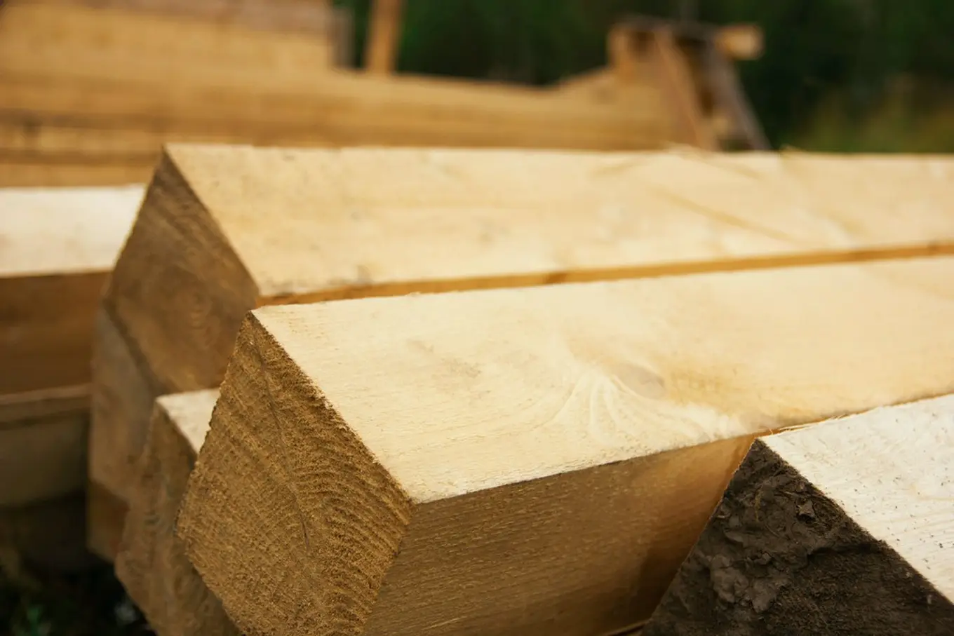 drewno do budowy